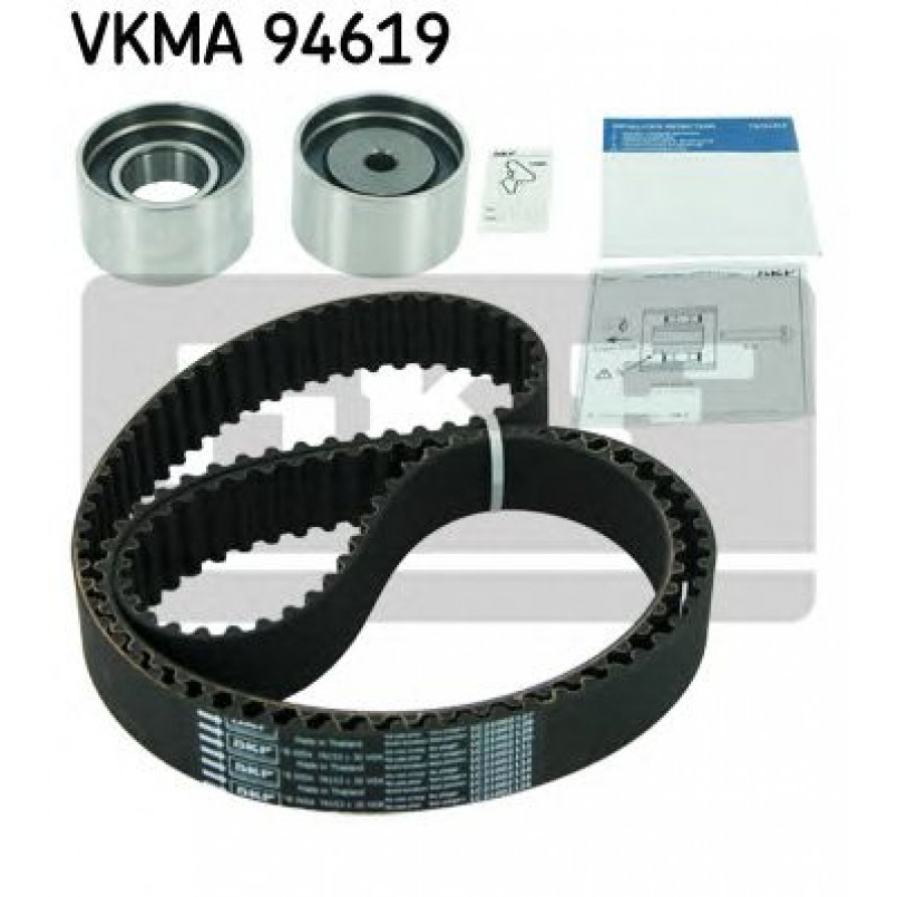 VKMA 94619 SKF Комплект (ремінь+ролики)